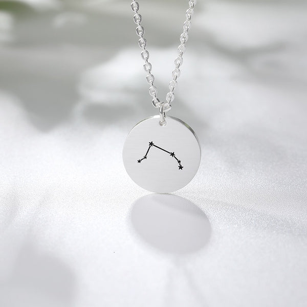 Twelve Constellations Pendant Necklace