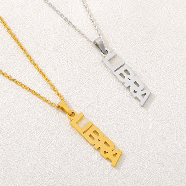 Statement Zodiac Pendant Necklace