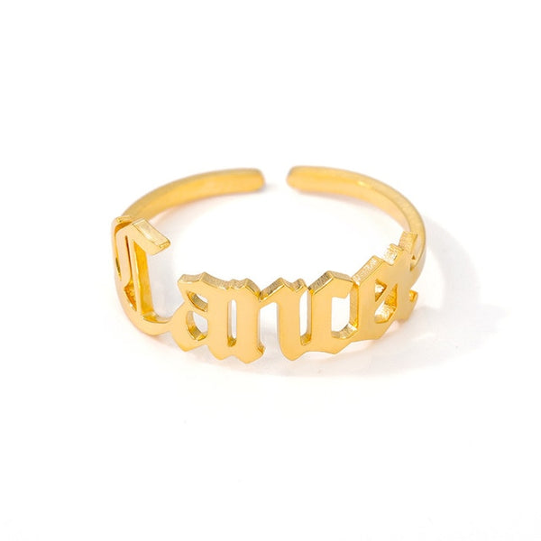 Zodiac Ring