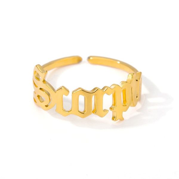 Zodiac Ring