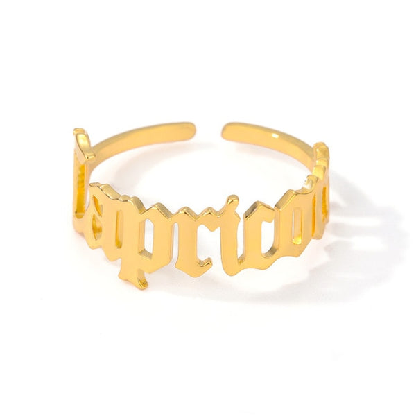 Zodiac Ring
