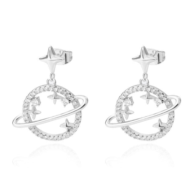 Out Of This World Rhinestone Earrings